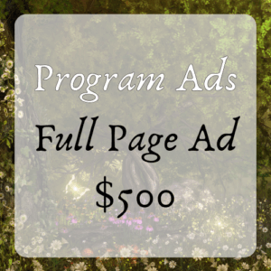 Program Book Full Page