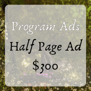 Program book half page